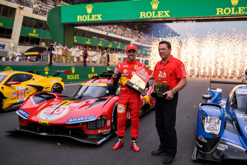 FERRARI AF CORSE - Antonio Fuoco (ITA) -24 Hours of Le Mans - Centenary Edition - Circuit de la Sarthe - Le Mans - France - 