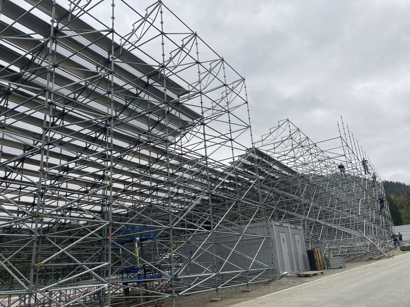 nieuwe tribunes
