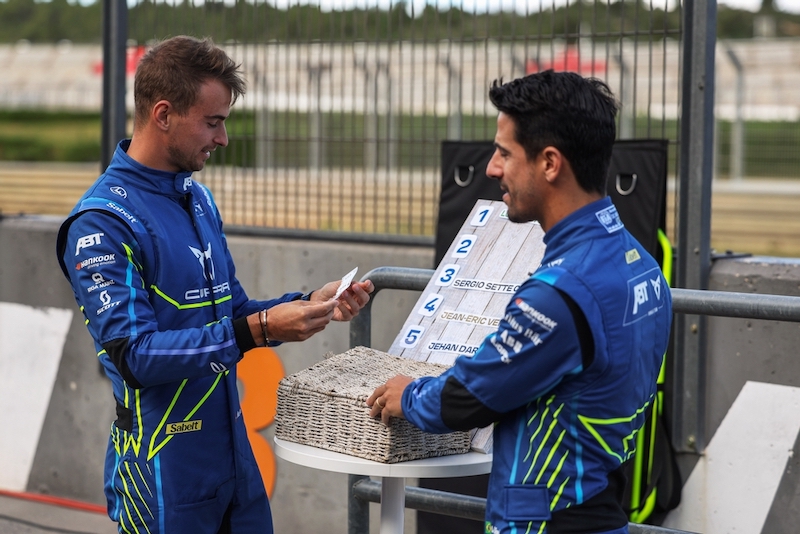 Nico Muller, ABT CUPRA Formula E Team, and Lucas di Grassi, ABT CUPRA Formula E Team 