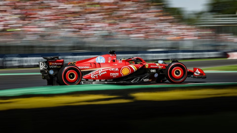 leclerc ferrari monza