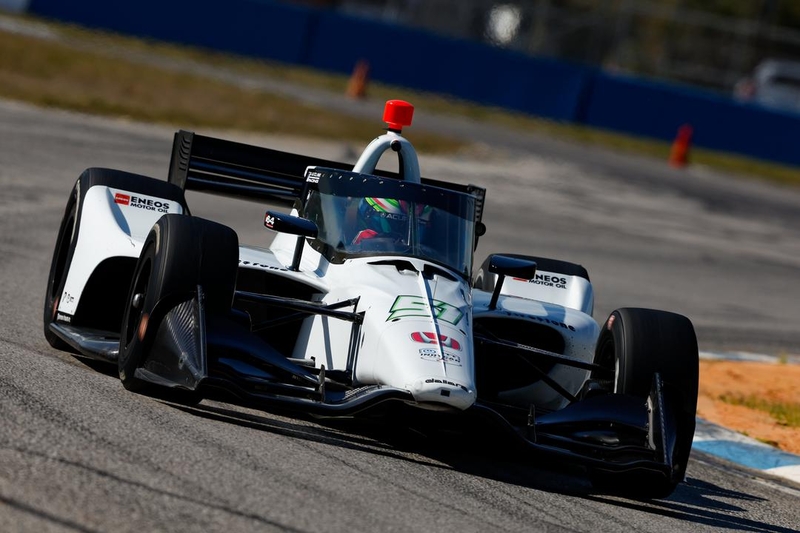 Sebring, FL - during the 2024 Test at Sebring International Raceway in Sebring, Florida. (Photo by Joe Skibinski | IMS Photo)