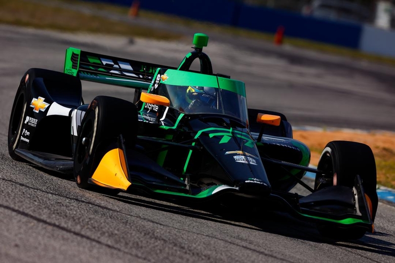 Sebring, FL - during the 2024 Test at Sebring International Raceway in Sebring, Florida. (Photo by Joe Skibinski | IMS Photo)