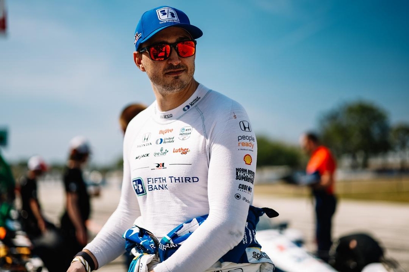 Sebring, FL - during the 2024 Test at Sebring International Raceway in Sebring, Florida. (Photo by Joe Skibinski | IMS Photo)