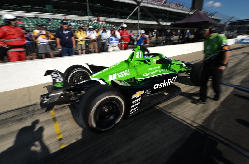 Indianapolis, IN -  during Indianapolis 500 Practice in Indianapolis, Indiana. (Photo by James Black | IMS Photo)