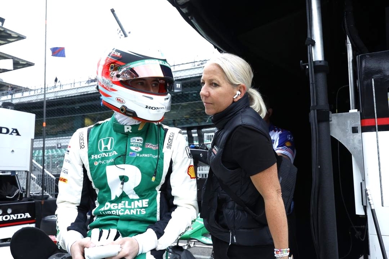 Indianapolis, IN - during practice for the Indianapolis 500 at the Indianapolis Motor Speedway in Indianapolis, Indiana. (Photo by Chris Jones | IMS Photo)