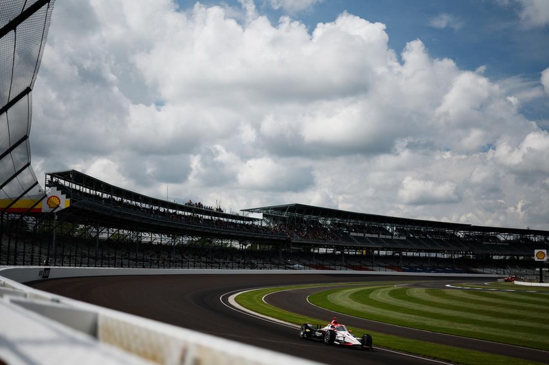 Indianapolis, IN - during the Indianapolis 500 at the Indianapolis Motor Speedway. (Photo by Joe Skibinski | IMS Photo)