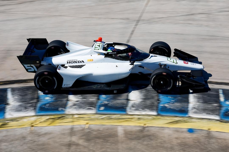 Sebring, FL - during the 2024 Test at Sebring International Raceway in Sebring, Florida. (Photo by Joe Skibinski | IMS Photo)