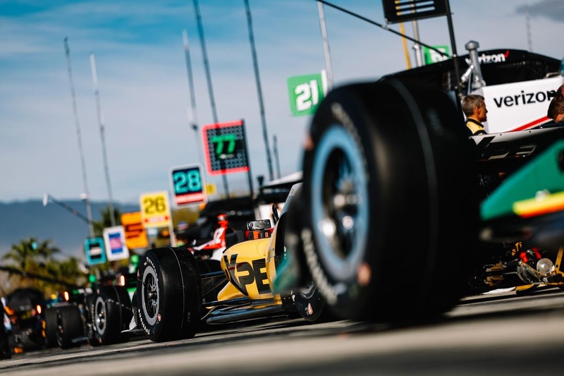 Thermal, CA - during the 2024 INDYCAR $1 Million Challenge at The Thermal Club. (Photo by Joe Skibinski | IMS Photo)