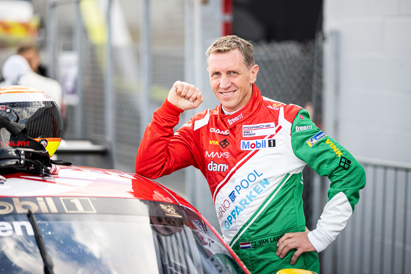 Jaap van Lagen weer bij beste tien in Porsche Supercup
