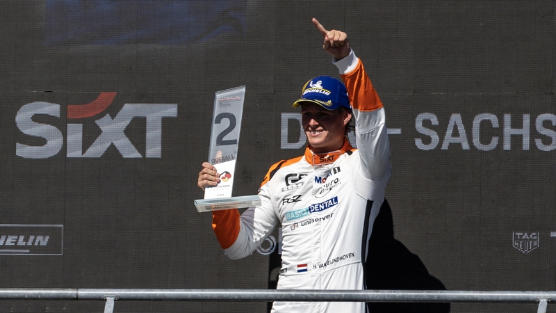 Huub van Eijndhoven (NL), Uniserver by Team GP Elite (#23), Porsche Sixt Carrera Cup Deutschland 2024, Sachsenring (D)