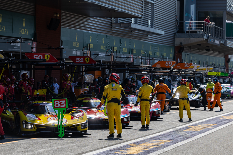WEC Spa Autosport BvdW 55