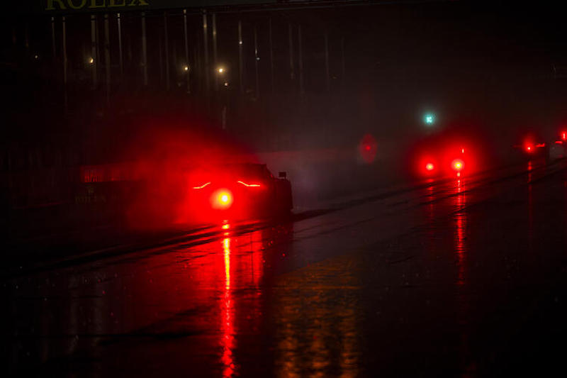 Rain, action during the 2024 24 Hours of Le Mans, 4th round of the 2024 FIA World Endurance Championship, on the Circuit des 24 Heures du Mans, from June 15 to 16, 2024 in Le Mans, France - Photo Charly Lopez / DPPI