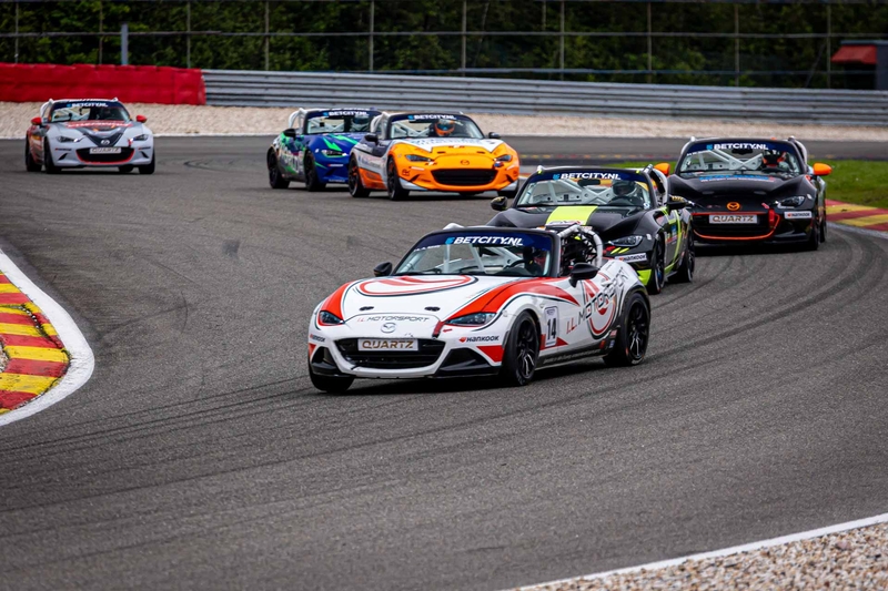 Mazda MX5 Cup kwalificatie Spa Euro Race 2024