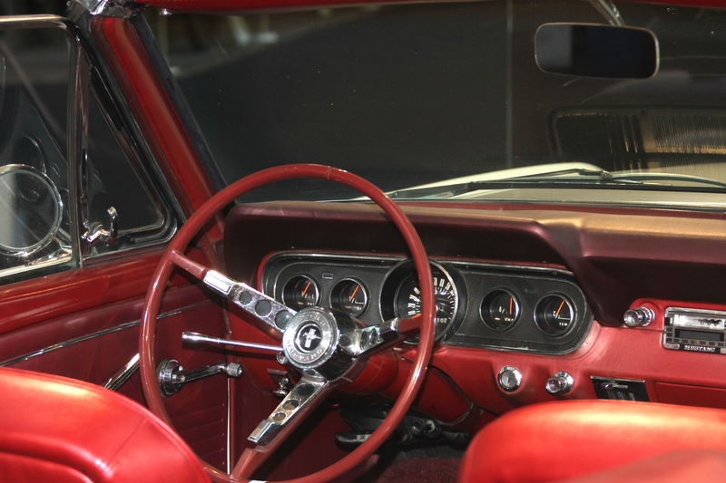 1964 Mustang cockpit