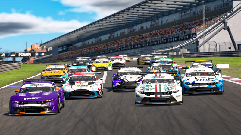 Spannend slot met drie merken op het podium tijdens openingsrace digitale DNLS