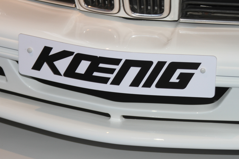 2025 Koenig BMW naamplaatje