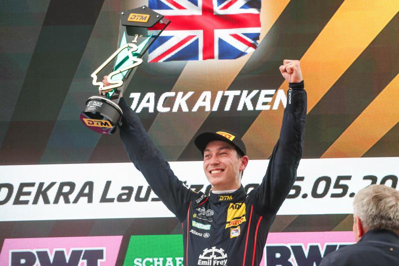 250525 DTM R2 Aitken podium