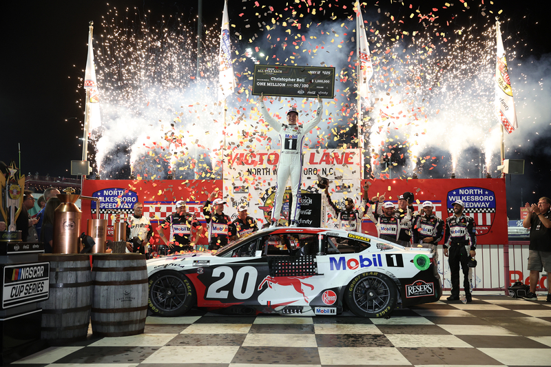 2025 Christopher Bell winnaar All Star