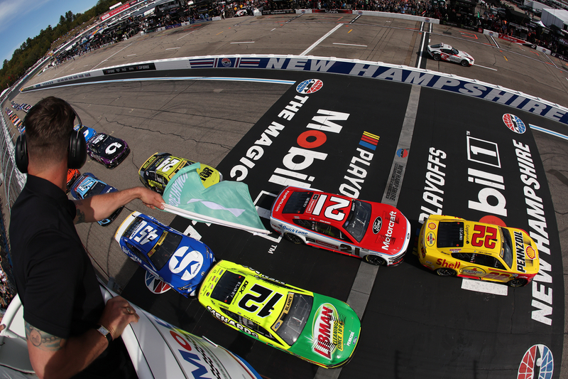Ryan Blaney wint openingswedstrijd van de Ronde van 12 op New Hampshire 