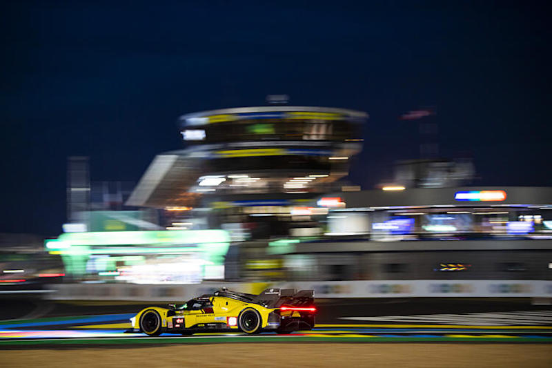 83 KUBICA Robert (pol), YE Yifei (chn), HANSON Philip (gbr), AF Corse, Ferrari 499P, #83, Hypercar, action during the Free Practice and Qualifying session of the 24 Hours of Le Mans 2025, 4th round of the 2025 FIA World Endurance Championship, from June 11 to 12, 2025 on the Circuit des 24 Heures du Mans in Le Mans, France - Photo Fabrizio Boldoni / DPPI