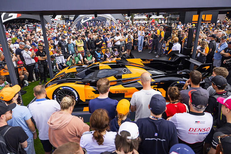 McLaren United AS, McLaren Hypercar during the 24 Hours of Le Mans 2025, 4th round of the 2025 FIA World Endurance Championship, on June 14, 2025 on the Circuit des 24 Heures du Mans in Le Mans, France - Photo Julien Delfosse / DPPI