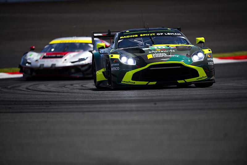 10 BARRICHELLO Eduardo (bra), McINTOSH Anthony (usa), HASSE-CLOT Valentin (fra), Racing Spirit of Léman, Aston Martin Vantage AMR GT3 Evo #10, LM GT3, action during the 6 Hours of Fuji 2025, 7th round of the 2025 FIA World Endurance Championship, from September 26 to 28, 2025 on the Fuji Speedway in Oyama, Shizuoka, Japan - Photo Fabrizio Boldoni / DPPI