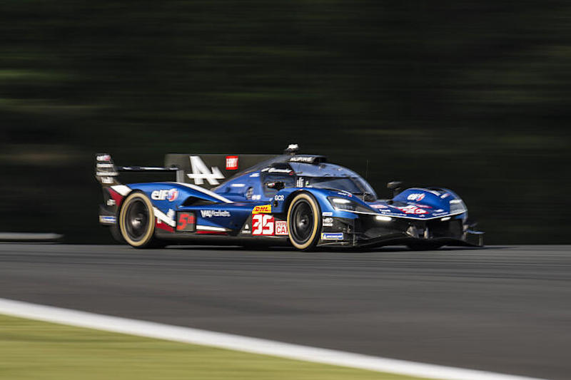 35 CHATIN Paul-Loup (fra), HABSBURG Ferdinand (aut), MILESI Charles (fra), Alpine Endurance Team, Alpine A424 #35, Hypercar, action during the 6 Hours of Fuji 2025, 7th round of the 2025 FIA World Endurance Championship, from September 26 to 28, 2025 on the Fuji Speedway in Oyama, Shizuoka, Japan - Photo Charly López / DPPI