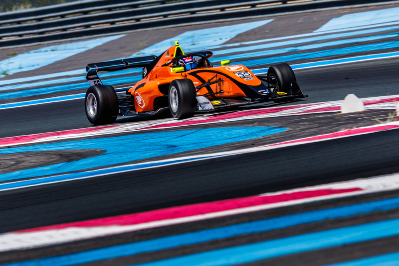 Le catstellet (FRA) JUN 20 - 22 2025 - Eurocup-3 / Eurocup 4 Championship round 2025 at Circuit Paul Ricard. Valerio RINICELLA #55, MP Motorsport. © 2025 Dutch Photo Agency.