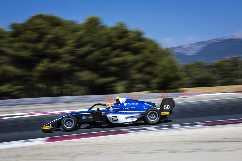 Le Castellet (FRA), JUL 18-20 2025 - Round five of the Formula Regional European Championship by Alpine 2025 at Circuit Paul Ricard. Tim GERHARDS #50, Sainteloc. © 2025 Dutch Photo Agency.