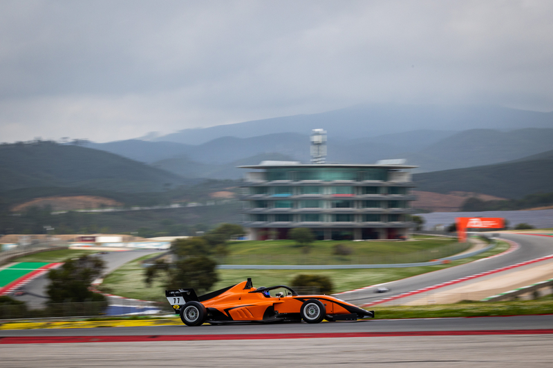 Portimao (POR), Feb 20-23, 2025 - Winter Championship F4 Spain and Eurocup3 at Autódromo do Algarve, Portimao, Portugal. Reno FRANCOT #11 KCL by MP Motorsport. © 2025 Dutch Photo Agency.