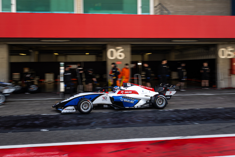 Portimao (POR), Feb 21-23, 2025 - Winter Championship FSF4 and Eurocup 3 2025 at Autódromo Internacional do Algarve,Portugal. Maciej GLADYSZ #07 KCL by MP Motorsport. © 2025 Dutch Photo Agency.