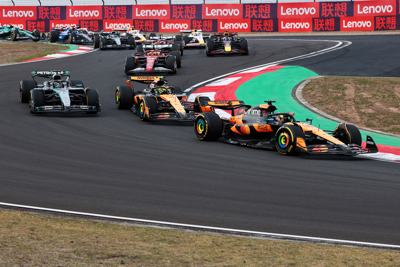 SHANGHAI, CHINA - MARCH 23:  during the F1 Grand Prix of China at Shanghai International Circuit on March 23, 2025 in Shanghai, China. (Photo by Mark Thompson/Getty Images)