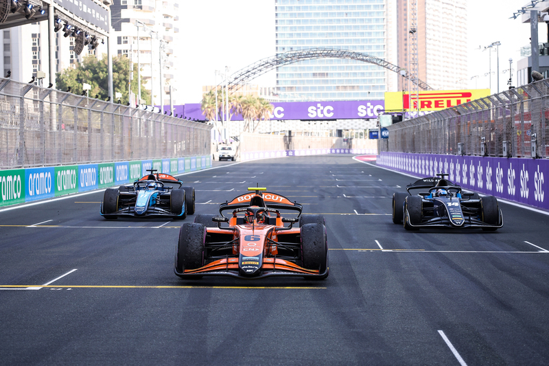 Jeddah (SAU) April 17 - 20, 2025 - Grand Prix of Saudia Arabia at Jeddah Corniche Circuit. Richard VERSCHOOR #06 MP Motorsport F2 © 2025 Dutch Photo Agency