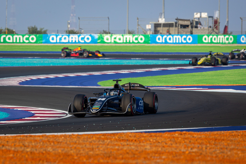 Doha (QAT), Nov 27- 30, 2024 - Qatar Grand Prix at Lusail International Circuit, Qatar. Victor MARTINS #14 ART Grand Prix F2. © 2025 Dutch Photo Agency
