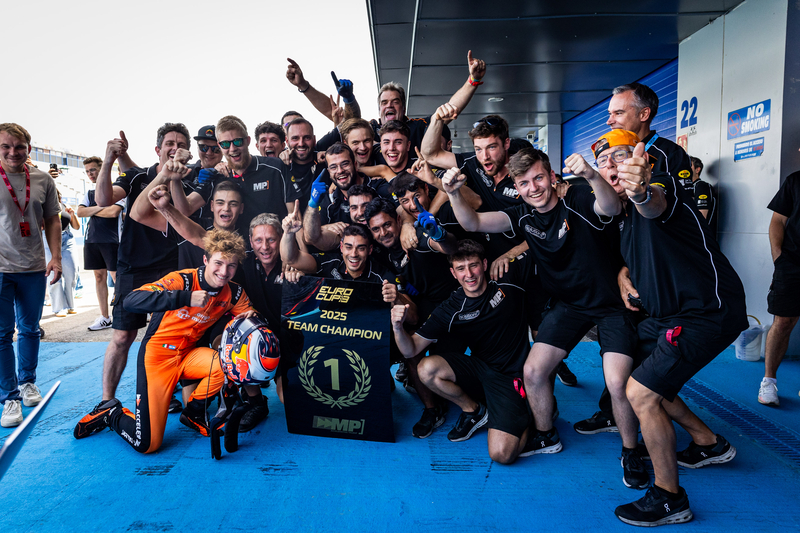 Jerez (ESP), September 19-21, 2025 - F4 Spain and Eurocup3 race weekend at Circuito Permanente de Jerez, Spain. MP Motorsport. © 2025 Dutch Photo Agency.