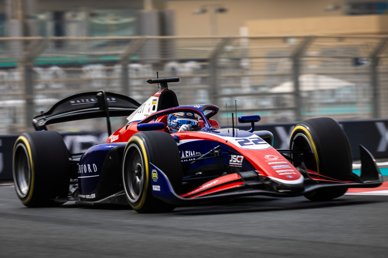 Abu Dhabi (UAE) Dec 5-7, 2025 - Abu Dhabi Grand Prix 2025 at Yas Marina Circuit. Laurens VAN HOEPEN #22 Trident F2 © 2025 Dutch Photo Agency