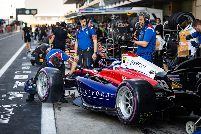 Abu Dhabi (UAE), DEC 04-07 2025 - Abu Dhabi Grand Prix 2025 at Yas Marina Circuit. Laurens VAN HOEPEN #22 Trident F2 © 2025 Dutch Photo Agency