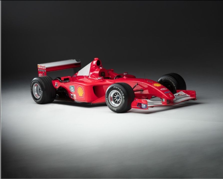 2025 Schumacher 2001 Ferrari