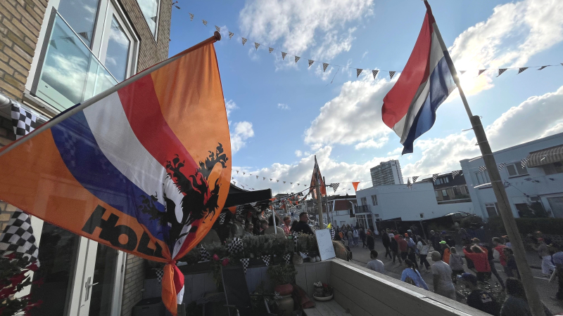 feest in straat