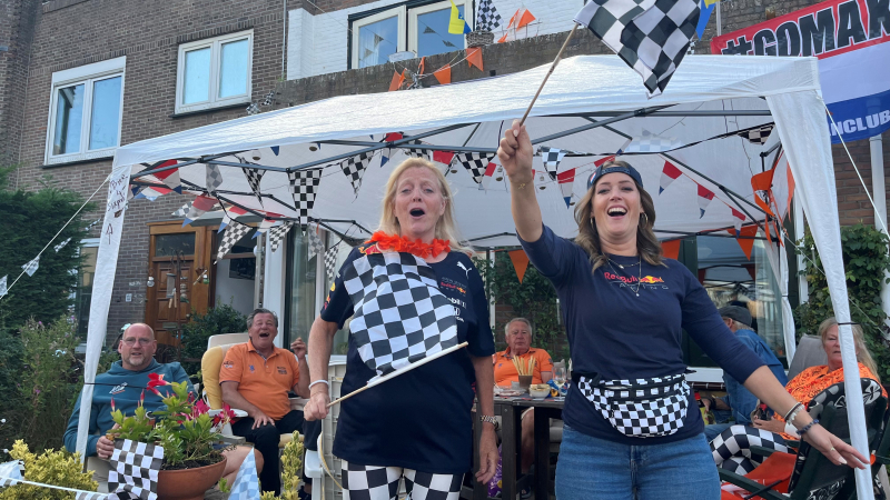 vlaggetjes feest