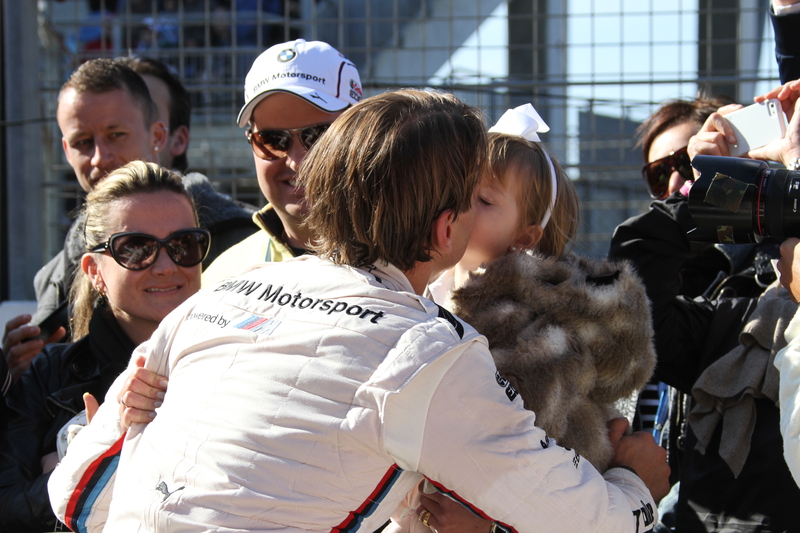 2013 Agusto en Vicky Farfius winnaar DTM Zandvoort