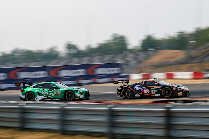 DTM, 11. + 12. Rennen Nürburgring 2026 #11 BMW M4 GT3 Evo, Schubert Motorsport: Marco Wittmann, #25 McLaren 720S GT3 Evo, Dörr Motorsport: Ben Dörr - picture by Gruppe C Photography