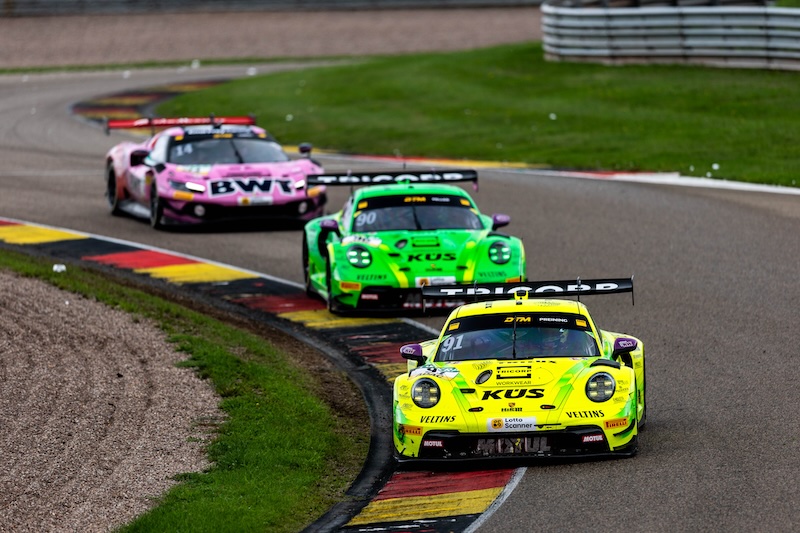 DTM, 13. + 14. Rennen Sachsenring 2026 #91 Porsche 911 GT3 R (992), Manthey: Thomas Preining - picture by Gruppe C Photography