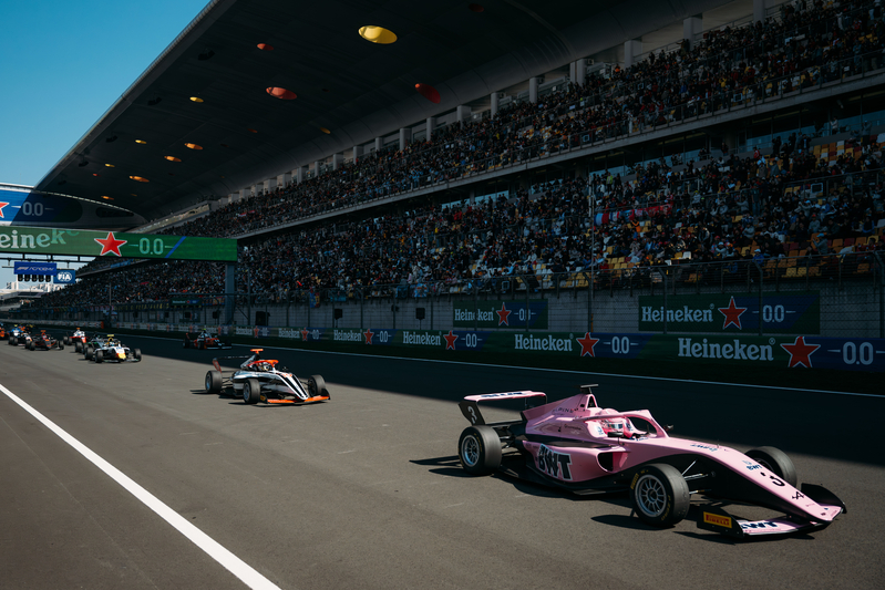 F1 Academy Round 1 Shanghai Race 1 22