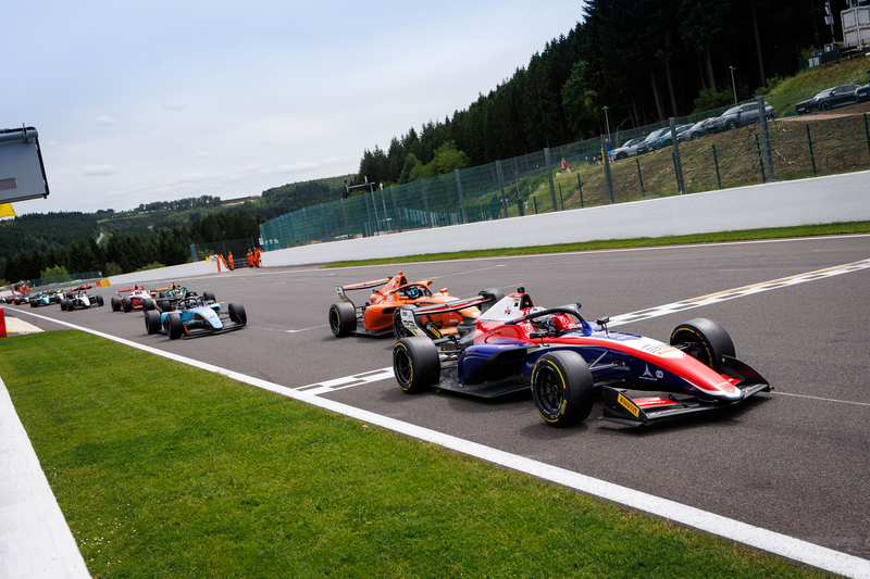 Spa (BEL) MAY 28-31, 2026 - Round 3 of the Formula Regional European Championship 2026 at Circuit Spa-Francorchamps. Maksimilian POPOV #33 TRIDENT Motorsport © 2026 Dutch Photo Agency.