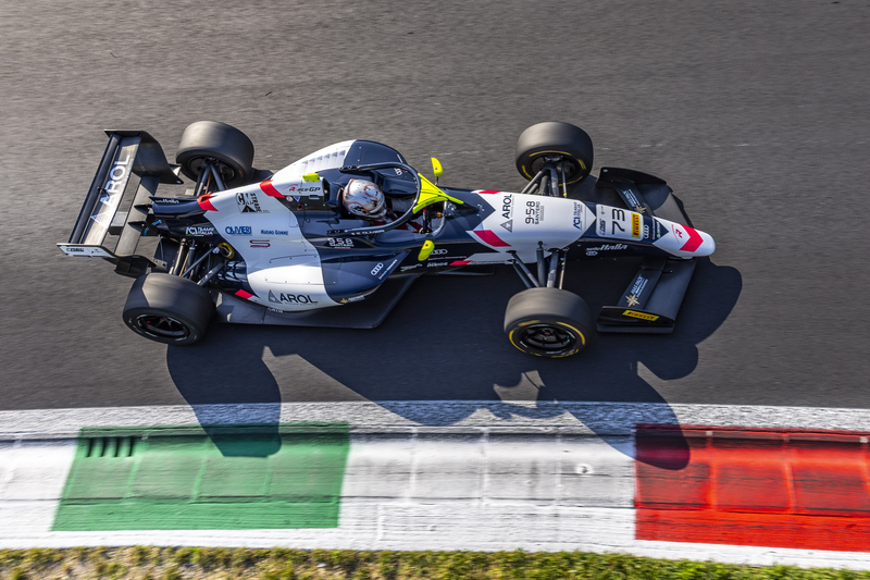 Monza (ITA) JUNE 19- 21, 2026 4th Round of the Formula Regional European Championship 2026 at Autodromo Nazionale Monza, Italy. Emanuele OLIVIERI #73 R-ace GP. © 2026 Dutch Photo Agency.