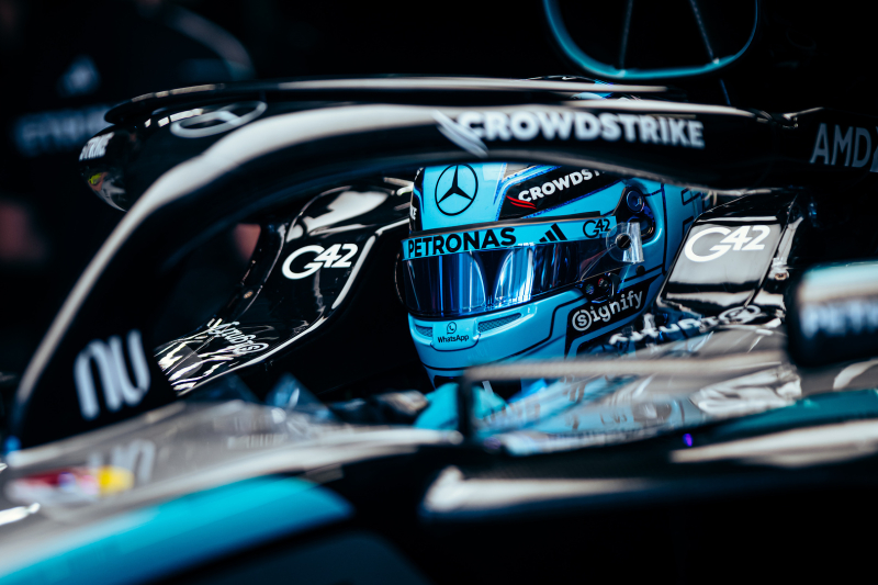 George Russell verrast met de Sprint Pole in Zandvoort
