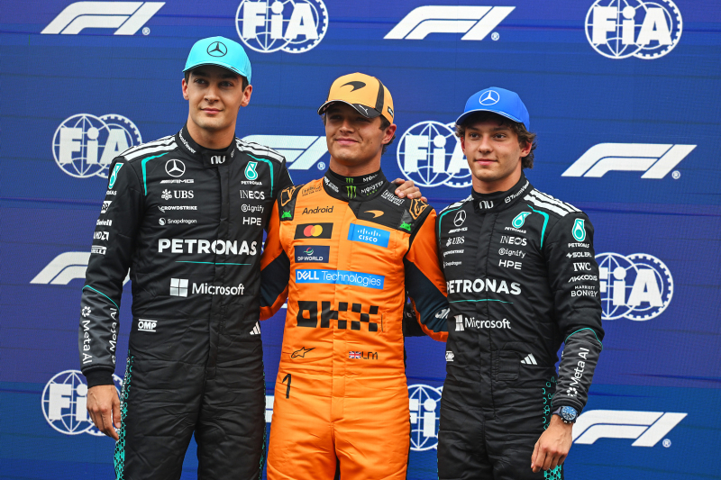Lando  Norris herpakt zich en pakt de pole position in Zandvoort voor de hoofdrace