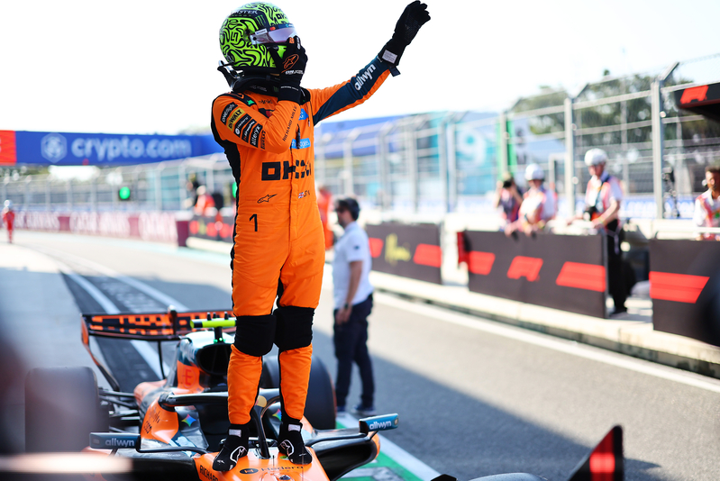 McLaren weer helemaal terug. Norris pakt pole in Sprintrace Miami