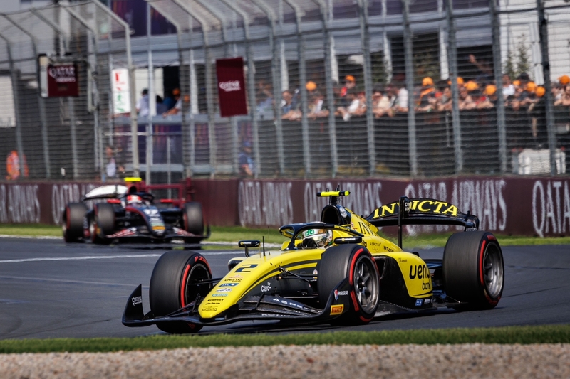 Melbourne (AU) MARCH 5-8, 2026 - Australian Grand Prix at Albert Park Circuit. Joshua DUERKSEN #02 Invicta Racing F2. © 2026 Dutch Photo Agency